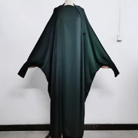 Abaya en gros pour femmes, robe musulmane, vêtements islamiques traditionnels, hijabs, robe modeste, couleur unie, luxe