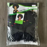 Extensions de cheveux afro crépus en gros pour tresses, cheveux pré-étirés bouclés pour tresses au crochet pour femmes