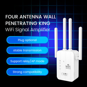 Meiweisi RE300SG Long Range 2.4GHz 300Mbps High Performance Wireless <strong>Repeater</strong> with 4x3.0dbi Antennas - Product Image 3