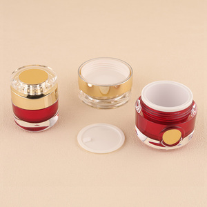 Sang Trọng Ưa Thích 30G 50G Vuông Pha Lê Acrylic Mỹ Phẩm Nhựa Kem Jar Mỹ Phẩm Jar Chăm Sóc Da Phụ Nữ Mặt Kem Jar - Product Image 5