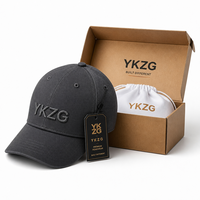 Gorra de Béisbol Verde Oliva de Nueva Tendencia 2026, Logotipo Personalizado, Bordado 3D, Gorra de Algodón Lavado de Lujo con Caja de Regalo, Alta Calidad OEM