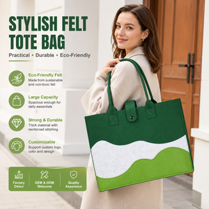 Sac en feutre grande capacité en gros d'usine, sac cadeau, sac de shopping, sac à <span class=keywords><strong>main</strong></span> pour femmes, 2026, prix bas, vente chaude - Product Image 1