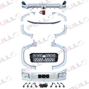 Parachoques de coche para <span class=keywords><strong>Land</strong></span> <span class=keywords><strong>Cruiser</strong></span> LC300 versión alta a Wald kit pequeño incluye cejas pequeño delantero de parachoques trasero negro/Blanco/sin pintura - Product Image 1