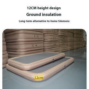 Nhà máy tùy chỉnh tự động <span class=keywords><strong>Inflatable</strong></span> PVC Nệm chải giường sàn nhà ngủ Pad ngoài trời cắm trại nệm không khí - Product Image 2