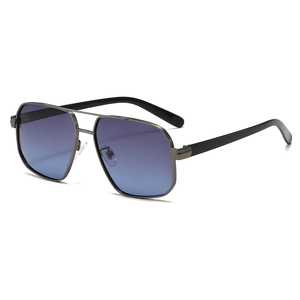 Unisex Fashion Square TAC Polarized UV400 <b>Driving</b> Sunglasses with Custom Logo (Copper Frame 10 Colors Available) - Product Image 4