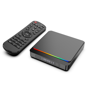 Gocast-tv box <span class=keywords><strong>X4PRO</strong></span>, 8K, amlogic S905X4, android 10,0, con luz RGB dinámica, AV1, compatible con decodificador para entretenimiento en casa - Product Image 1