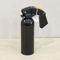 Aluminium-PET-Sprühflasche mit Auslöser, 100ml, zur Selbstverteidigung, Runde Aerosoldose mit Individuellem Logo, Fassungsvermögen 500ml