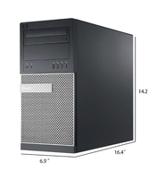 Original Del OptiPlex 7020MT I5/8g/512g/W11 serveur professionnel ordinateur de bureau