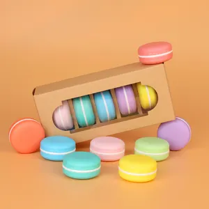 Hot Sản Phẩm Bán Chạy Dễ Thương Phim Hoạt Hình Macaron Hình Dạng Vòng Lip Chăm Sóc Trái Cây Hương Vị Plumping Lâu Dài Giữ Ẩm Son Môi Cho Trẻ Em