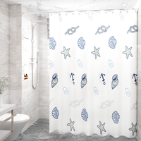 Rideaux de Douche 4G Écologiques Anti-Moisissures Transparents Imperméables en PEVA avec 12 Crochets en C Faciles à Nettoyer – Fourniture Directe Usine