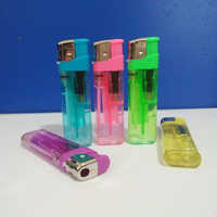 Briquet à gaz jetable en plastique avec logo, au butane, design moderne, portable