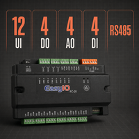 Contrôleur Johnson EasyIO FC-20 BACnet MSTP Modbus RTU 12 entrées universelles 4 sorties relais SPST 48VA 2A 4 sorties analogiques 24V AC HVAC