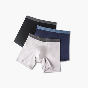 กางเกงในกีฬาขาสั้นสำหรับผู้ชาย, กางเกงบ็อกเซอร์กางเกงวิ่งขายาวแบบสมัยนิยมขนาดกลางไซส์ใหญ่พิเศษ60แบบฤดูร้อน - Product Image 1