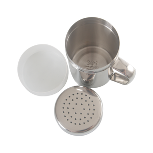 Commercio all'ingrosso strumento da cucina stoviglie multifunzione bottiglia di condimento in acciaio inox 304 barattolo di <span class=keywords><strong>spezie</strong></span> con coperchio e maniglia del bordo arrotolato - Product Image 4