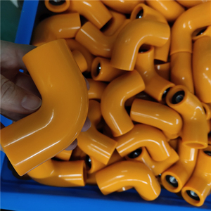 Nouveau produit chaud personnaliser double tuyau réducteur à <span class=keywords><strong>90</strong></span> degrés tuyau en <span class=keywords><strong>silicone</strong></span> <span class=keywords><strong>90</strong></span> - Product Image 2