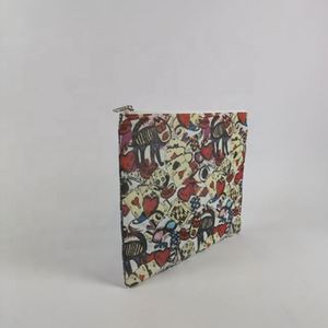 Bolsa de artículos cosméticos impermeable, bolsa de maquillaje, bolsa de cosméticos, bolsa de maquillaje de malla colorida de nailon - Product Image 5