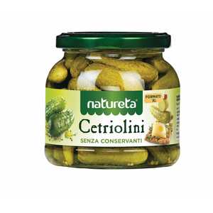 Natureta Brine-<b>Pickled</b> Gherkins 530g X 6 Pcs Premium No Preservatives XL <b>Jar</b> Pack - Product Image 1