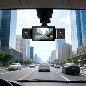 Cámara para coche de 4 canales, 3.0 pulgadas, 1080P, con tarjeta TF de 128G y 170° de ángulo de visión. °   WiFi de ángulo amplio - Product Image 6