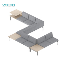 Canapé modulaire en cuir noir et blanc au design moderne et luxueux, ensemble de canapés pour salon, canapés en tissu pour la maison