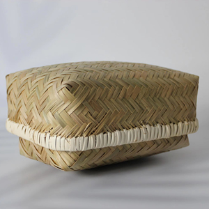 Handwoven <b>Bamboo</b> Ajiro Bento Box Japanese Kitchen Organizer Natural Storage Box Eco Friendly Lunch <b>Container</b> Supplier - Product Image 1