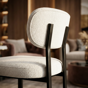 [US Stock] <strong>Set</strong> <strong>of</strong> <strong>2</strong> Modern Fabric <strong>Bar</strong> <strong>Stools</strong>, Ergonomic Counter Height <strong>Stools</strong> with Metal Legs for Kitchen Island &amp; Hotel <strong>Bar</strong> - Product Image 5