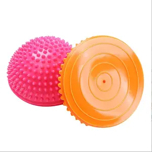 Palla da Yoga da 16 cm palla da massaggio gonfiabile in PVC palla a mezza vestibilità Pilates Fitness Balancing Ball