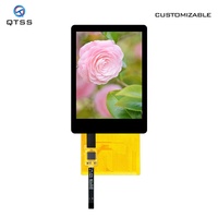 QTSS 2,8 Zoll IPS TFT LCD Display Modul 240x320 ILI9341V MCU mit RTP CTP 450cd/m Helligkeit Werkslieferung