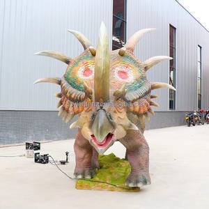 Dinosauro Animatronico in Metallo per Parco a Tema Giurassico, Costruzione Realistica e <span class=keywords><strong>Meccanica</strong></span> con Funzioni Interattive per Aeroporti e <span class=keywords><strong>Scuole</strong></span> - Product Image 2