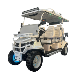 2025 chariot de golf tout-terrain électrique de nouvelle conception 6 sièges 72V Ez chariot de golf avec lumières LED - Product Image 1