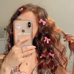 Multicolor Ribbon 3cm Bow Mini Hair Clips Front Hair Barrettes Sweet Cute Hair <b>Accessories</b> <b>Braided</b> Hair Pins - Product Image 4