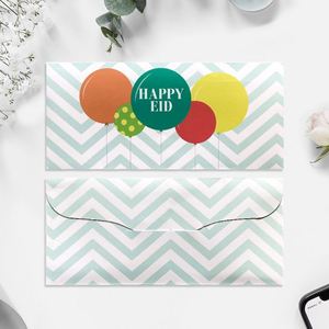 Wholesale Custom Embossed Foil Stamping Eid Money <b>Envelopes</b> - Product Image 5