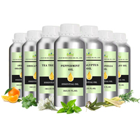 Huiles essentielles naturelles de qualité supérieure, distillées à la vapeur : Eucalyptus, Tea Tree, Romarin, Bergamote, Citron, Lavande, Menthe poivrée, Ylang