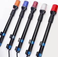 Conseil de circulation Led lampe rotative moto queue arrière pôle clignotant lumière