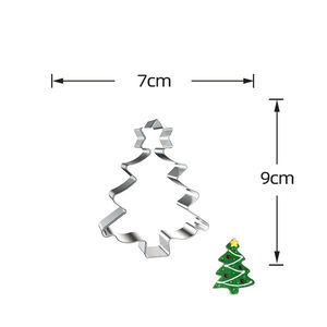 <span class=keywords><strong>Emporte</strong></span>-pièces de Noël 2026 personnalisables pour fabricants, moule à biscuits de Noël, <span class=keywords><strong>emporte</strong></span>-pièces personnalisé en acier inoxydable - Product Image 5