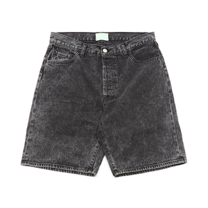 กางเกงขาสั้นลำลองผู้ชายคุณภาพสูง สีพื้น ย้อมสีเรียบ แห้งเร็ว ซักแบบแอซิดวอช คุณภาพสูง สำหรับฤดูร้อน - Product Image 1