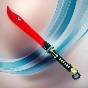 ดาบแสง LED แบบโปร่งแสง ด้ามยาว ของเล่นปาร์ตี้ สำหรับเด็กอายุ 14 ปีขึ้นไป ดาบพลาสติกสำหรับทุกเพศ - Product Image 5