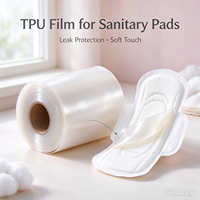 Film TPU mat en polyuréthane thermoplastique élastomère, rouleau TPU mat soudable haute fréquence pour vêtements de pluie gonflables à chambre à air