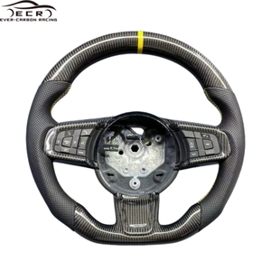 Volant de voiture en fibre de carbone véritable Ever-Carbon Racing ECR Hotsell, <span class=keywords><strong>prix</strong></span> d'usine, pour <span class=keywords><strong>JAGUAR</strong></span> XF F-<span class=keywords><strong>Type</strong></span> F-Pace <span class=keywords><strong>E</strong></span> Pace - Product Image 5