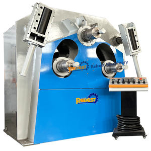 Machine à cintrer les tubes et profilés métalliques REBEST, <span class=keywords><strong>hydraulique</strong></span>, 3 rouleaux, cintrage à 360 degrés, machine à cintrer les profilés en aluminium - Product Image 3