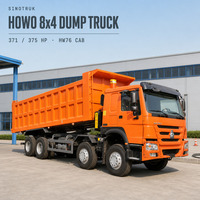 Высокопроизводительный подержанный самосвал 8x4 с левым рулем, 12 колес, для тяжелых условий эксплуатации, для горнодобывающей промышленности и транспортировки