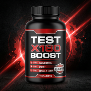 Tabletas de Refuerzo Masculino Test X180, Vitaminas y Suplementos para Aumentar la Energía, No Aptas para Niños, para Adultos Hombres, Venta Caliente OEM - Product Image 1