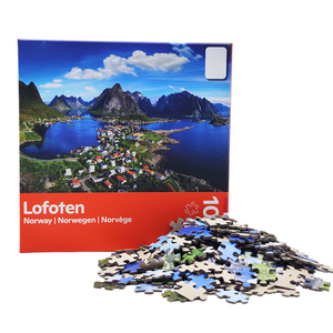 Nhãn Hiệu Riêng Chất Lượng Cao Giá Cả Cạnh Tranh 1000 Mảnh Tùy Chỉnh Thiết Kế Lofoten Ghép Hình Câu Đố In 1000 Mảnh - Product Image 1