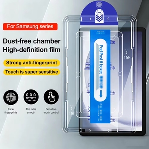 ฟิล์มกระจกนิรภัยแบบ 2.5D HD พร้อมชุดอุปกรณ์ติดตั้งอัตโนมัติสำหรับ Samsung Galaxy <span class=keywords><strong>Tab</strong></span> S11 S10 S9 FE Plus S8 A11 A8 A9 - Product Image 2