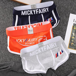 Boxers <span class=keywords><strong>assortis</strong></span> pour <span class=keywords><strong>couple</strong></span> grande taille, <span class=keywords><strong>sous</strong></span>-vêtements de sport respirants en coton, shorts imprimés unisexes pour hommes et femmes - Product Image 5