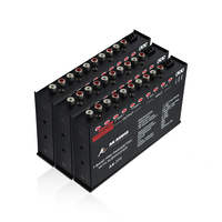 Égaliseur audio de voiture AK -771 et processeur de basses-EQ graphique 7 bandes avec Bluetooth 5.0 et décoration LED activée par le son