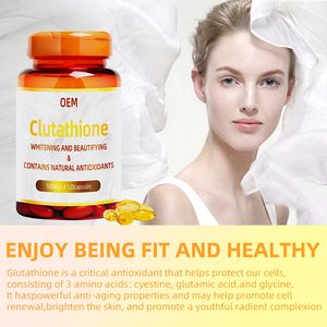 <span class=keywords><strong>C</strong></span>ápsulas Blanqueadoras de Glutatión, Colágeno en <span class=keywords><strong>C</strong></span>ápsulas Blandas, Vitamina <span class=keywords><strong>C</strong></span> 30000, Píldoras Blanqueadoras de Piel 1000mg, Marca Privada - Product Image 3