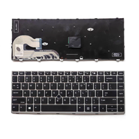 Keyboard Internal Laptop US UK untuk HP ELITEBOOK 840 845 745 G5 G6 Zbook14 G5 G6 Keyboard Laptop 840 G5 dengan Backlight Trackpoint