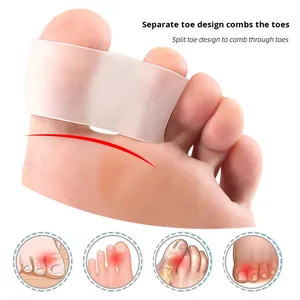 Bunion Toe separators cho chồng chéo ngón chân phụ nữ người đàn ông Toe miếng đệm bunion Corrector với <span class=keywords><strong>2</strong></span> vòng cho bàn chân - Product Image 2