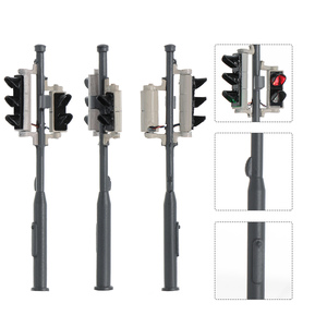 JTD8710-luz de cruce de carretera, modelo de señal de tráfico, 5 LED, roja/amarilla/verde, resistencia libre - Product Image 2