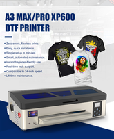 Machine d'impression d'imprimante DTF à tête d'impression EraSmart A3 Max XP600 pour les idées de petites entreprises